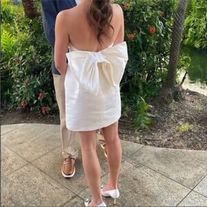 Bridal Mini Dress White